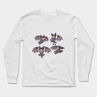 Cartoon Bats Long Sleeve T-Shirt